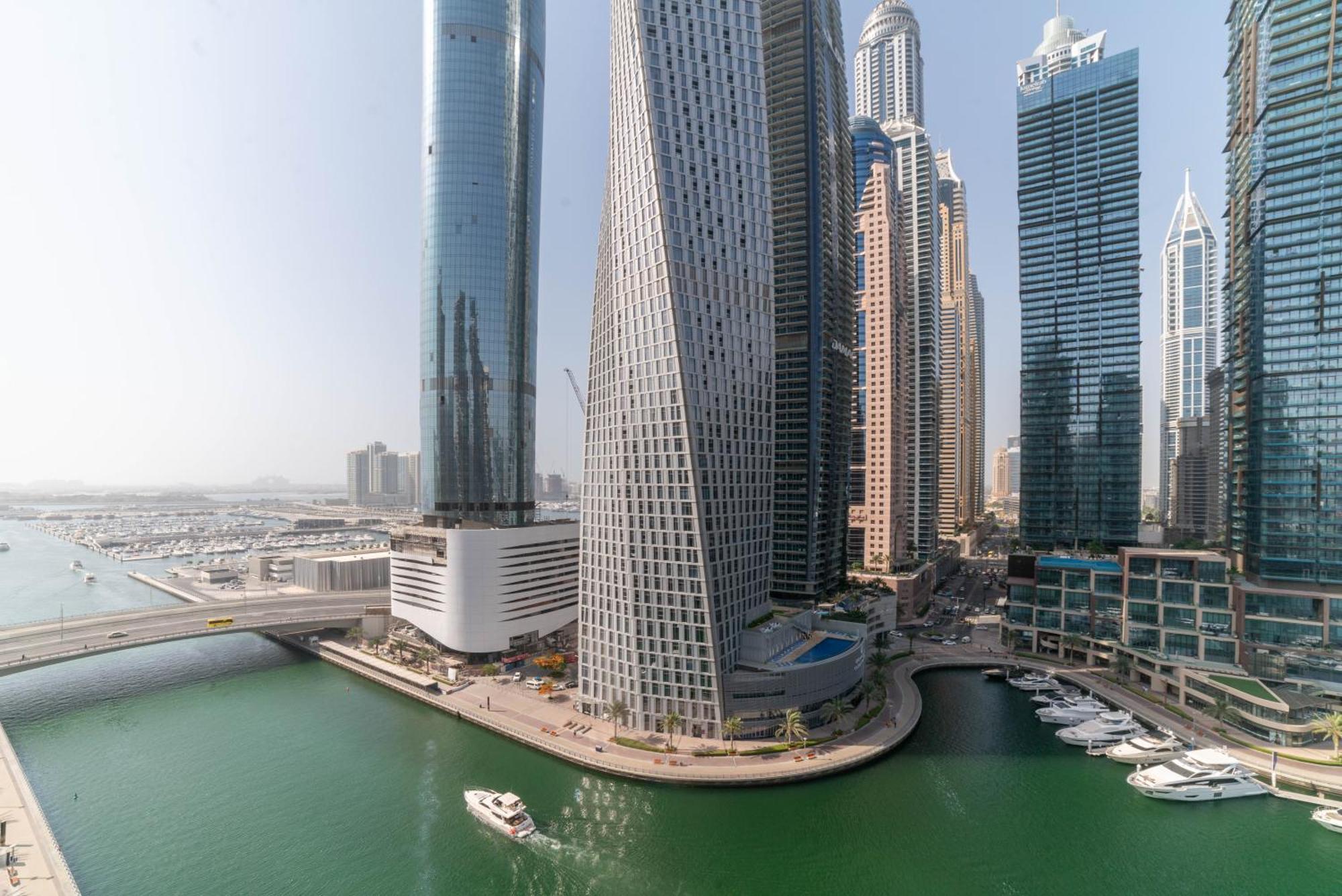 Vacay Lettings - Iris Blue Spectacular Marina View Apartment Dubai Luaran gambar
