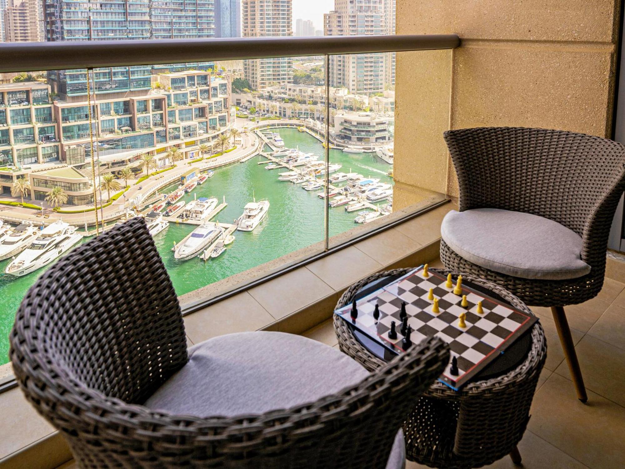 Vacay Lettings - Iris Blue Spectacular Marina View Apartment Dubai Luaran gambar